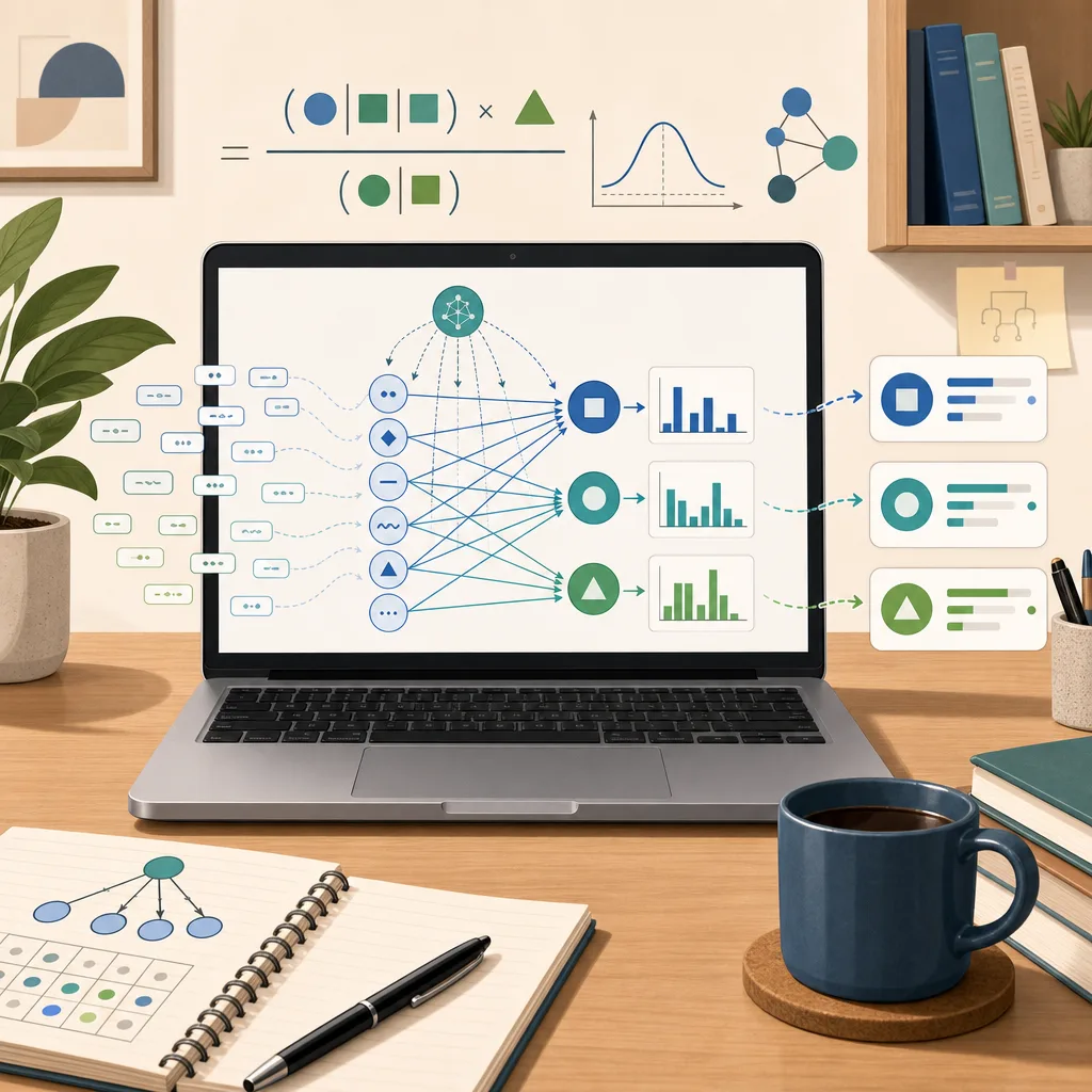 Ilustrasi Cara Kerja Naive Bayes Classifier untuk Klasifikasi Teks